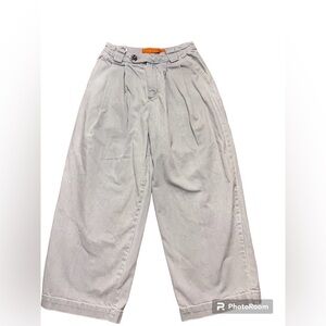 Italien wide leg jeans size 26 light wash